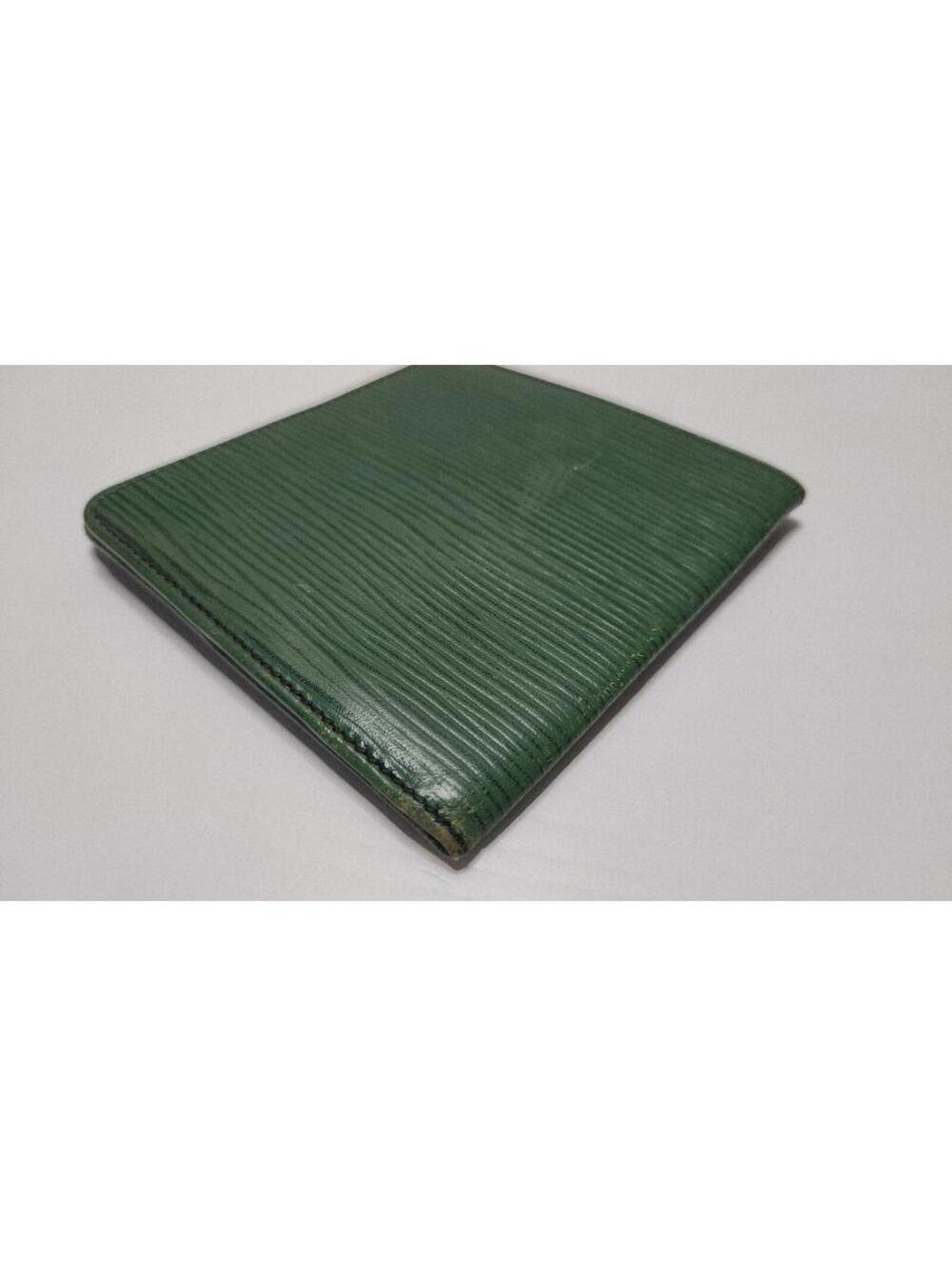 Louis Vuitton Epi Leather Bifold Wallet Green Men's Wallet - Picture 5 of 9